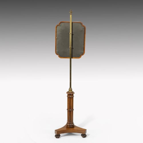 A REGENCY PERIOD POLE SCREEN - ADDITIONAL PHOTO 4