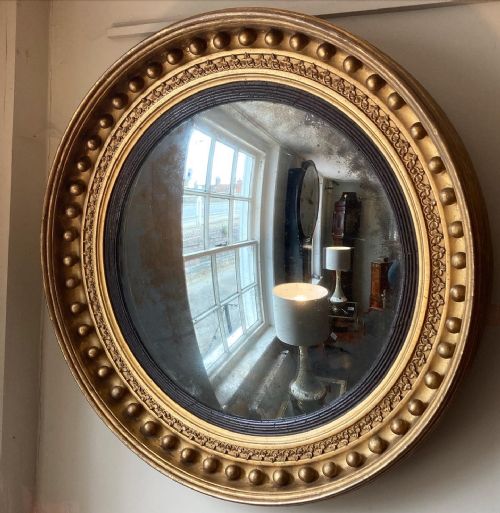 A Large Regency Period Convex Mirror