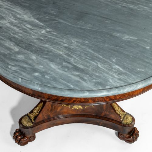 AN IMPRESSIVE EARLY 19TH CENTURY GUERIDON TABLE - ADDITIONAL PHOTO 4