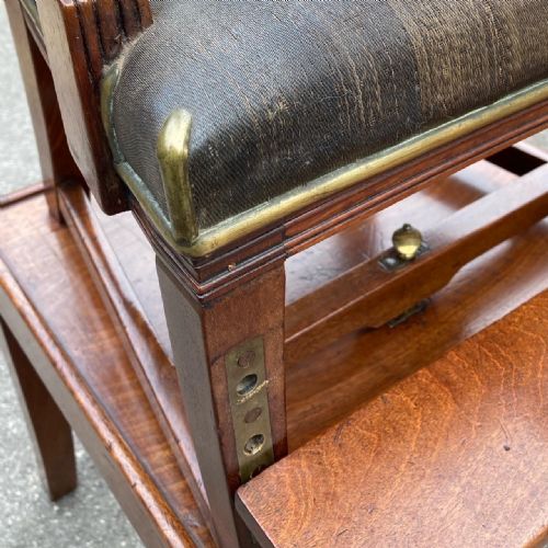 A RARE AND ORIGINAL REGENCY CHILDS CHAIR - ADDITIONAL PHOTO 5
