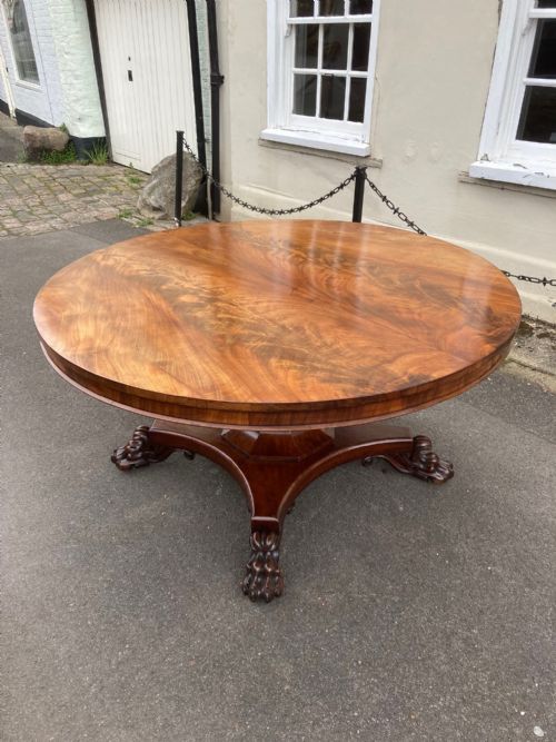 A Superb Regency Period Centre or Round Dining Table