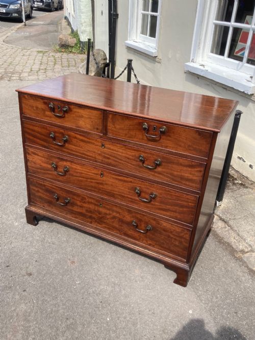 A George III Mahogany Chest of Drawers