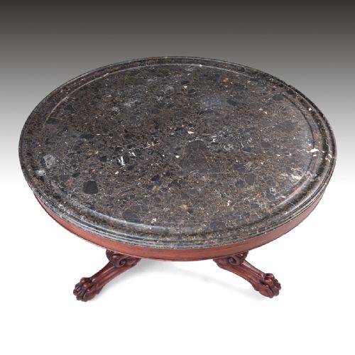 AN UNUSUALLY LARGE EARY 19TH CENTURY GUERIDON TABLE - ADDITIONAL PHOTO 4