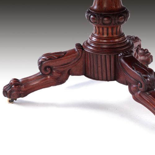 AN UNUSUALLY LARGE EARY 19TH CENTURY GUERIDON TABLE - ADDITIONAL PHOTO 5