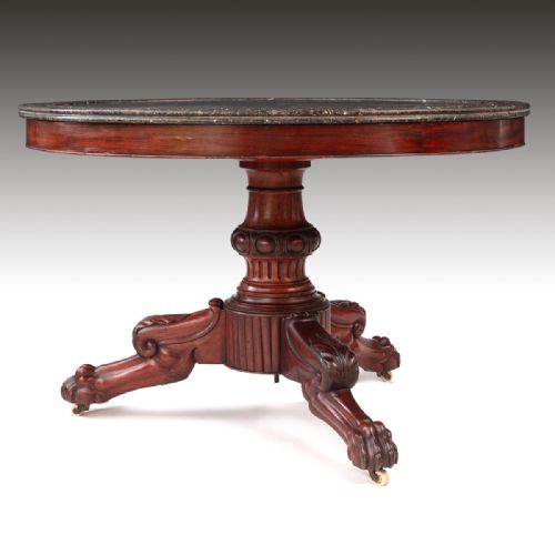 AN UNUSUALLY LARGE EARY 19TH CENTURY GUERIDON TABLE - ADDITIONAL PHOTO 6