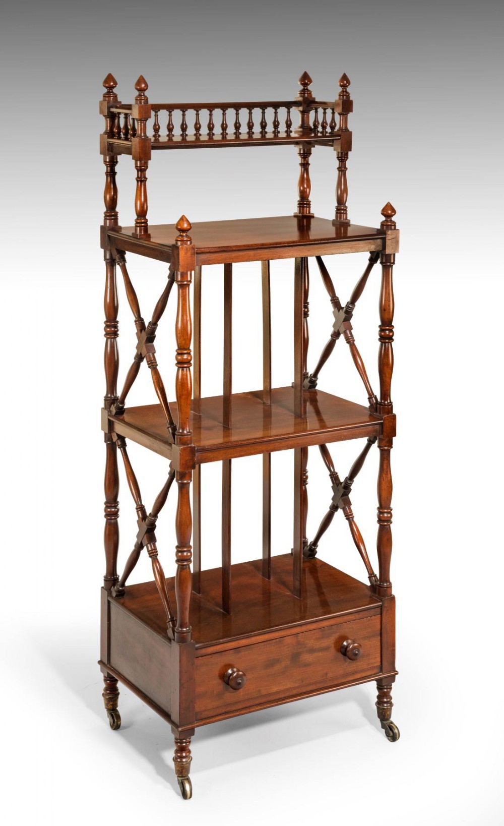 A Regency Period GILLOW Library Whatnot