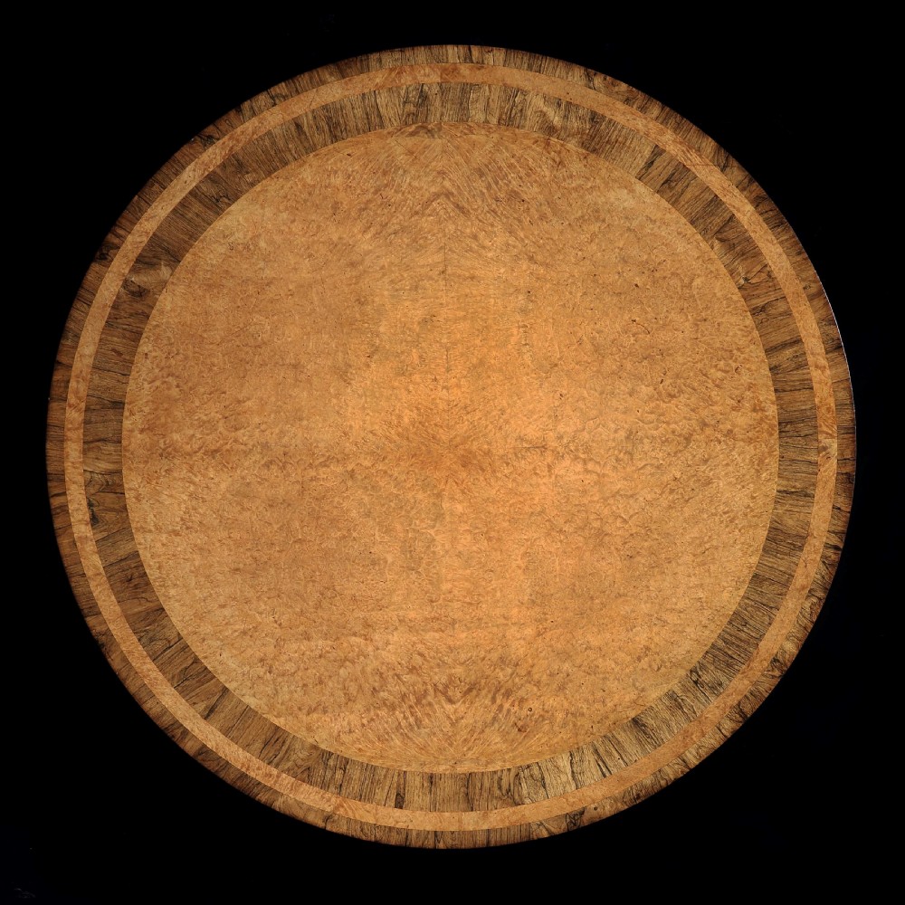 A Fabulous Regency Period Amboyna Centre Table   View VI