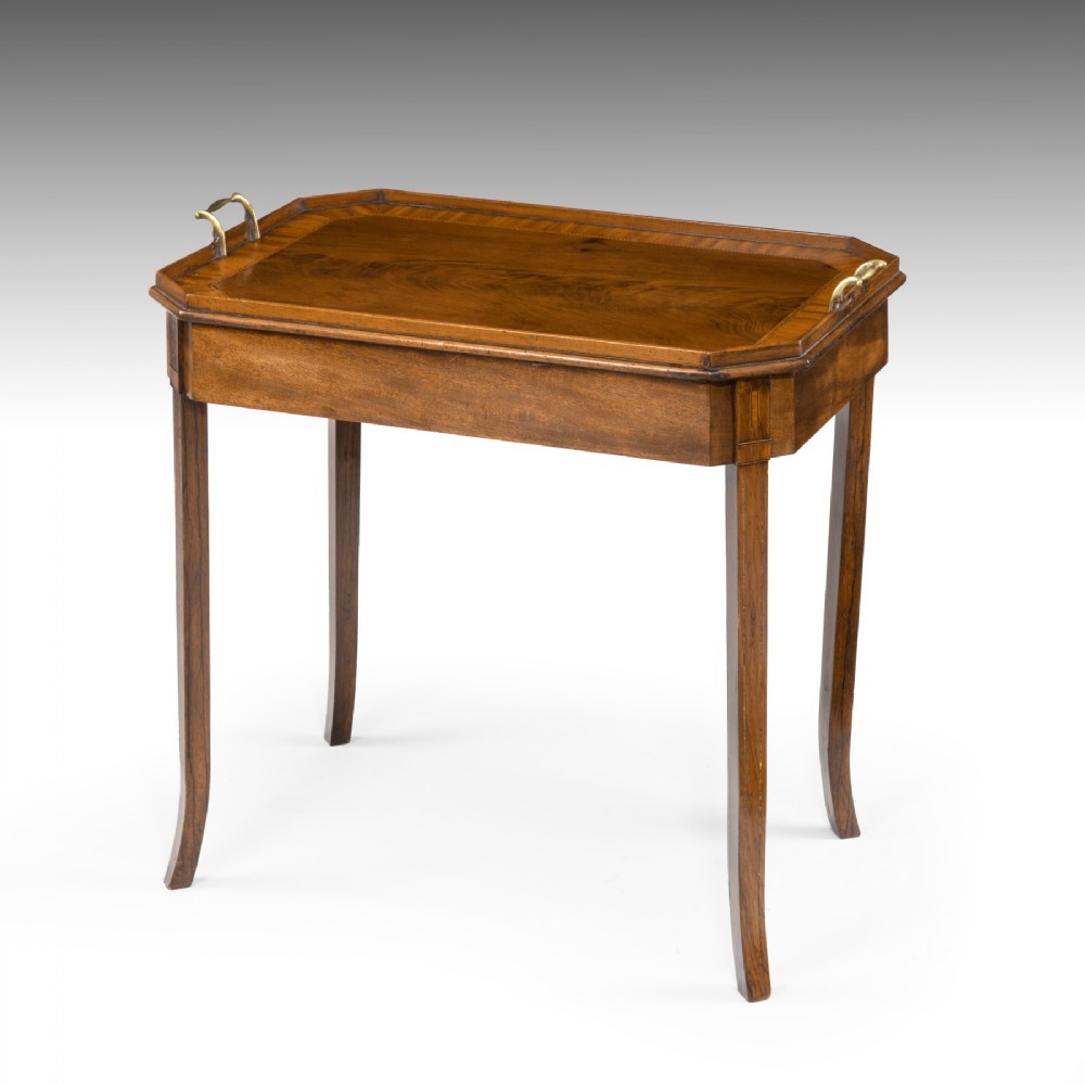 A 19th Century Mahogany Tray Table