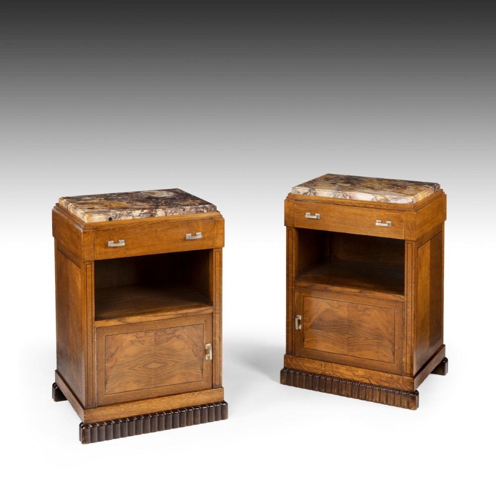 A Pair Of Mid Century Bedside Cabinets
