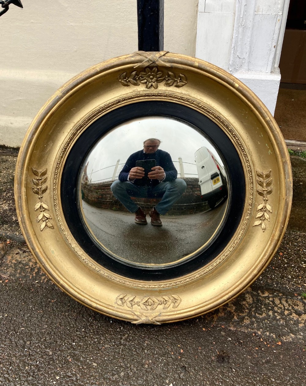 A Regency Period Convex Mirror
