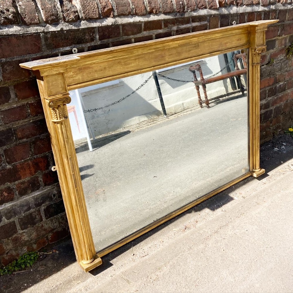 A Regency Period Over Mantel Mirror