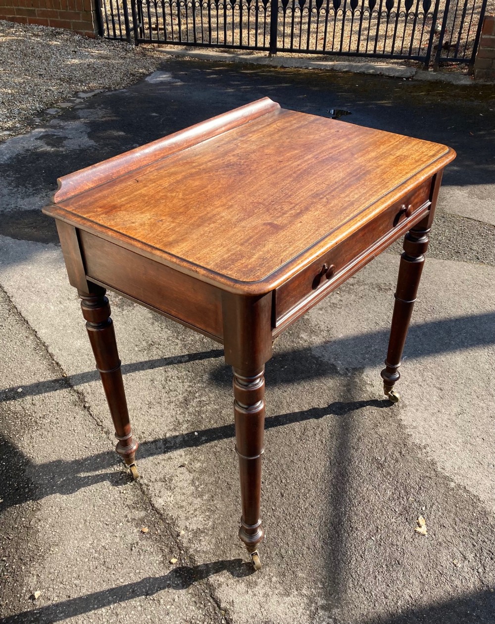 A Late Regency Period Mahogany Side Or Writing Table 