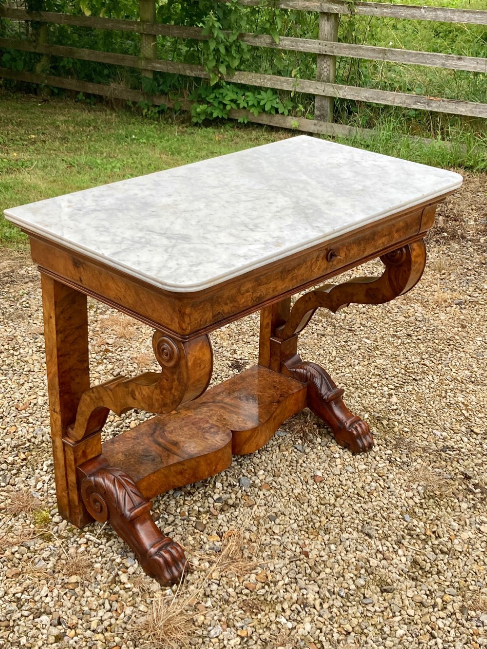 A Stylish 19th Century French Console Table