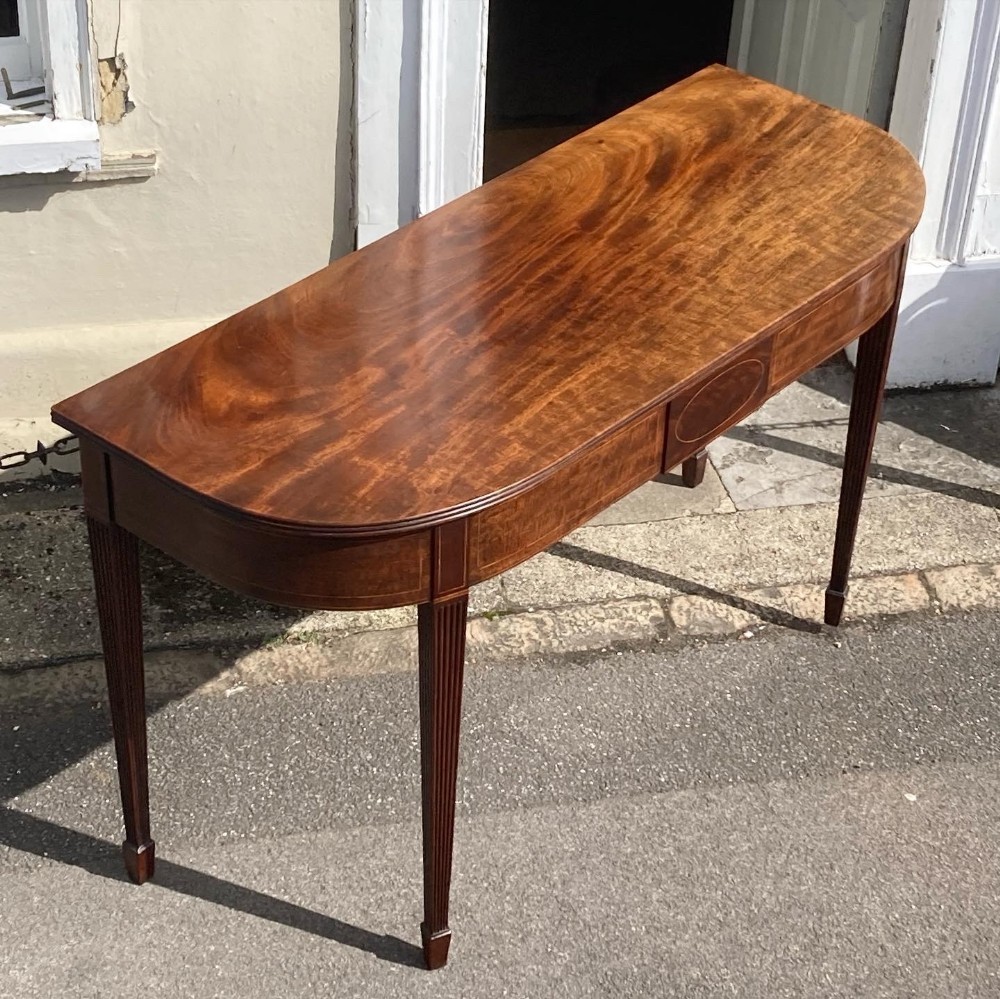A Well Figured George III Console or Serving Table
