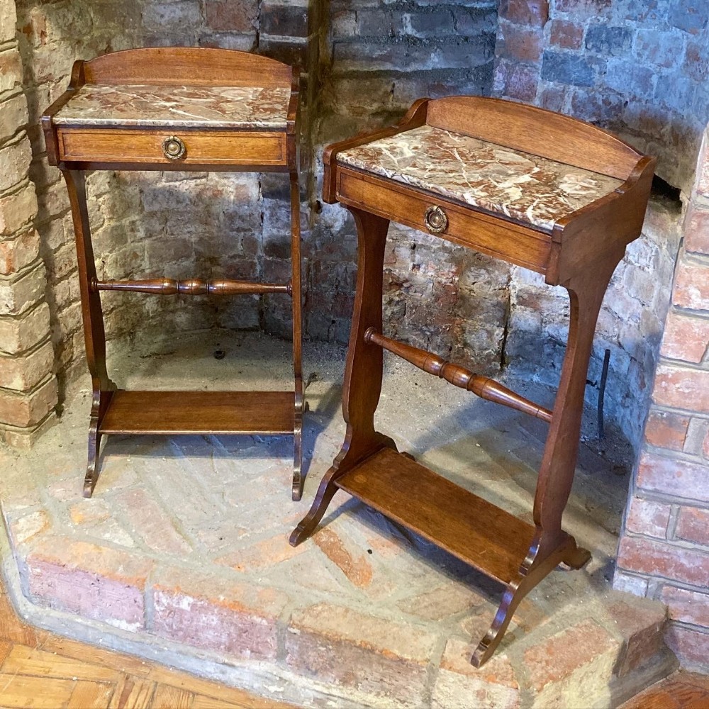 A Pair of 19th Century Mahogany Occasional Tables 