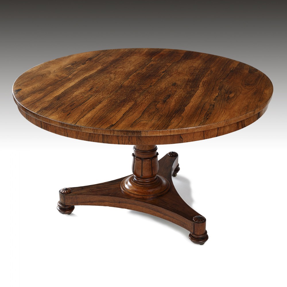 A Regency Period Rosewood Centre Or Dining Table