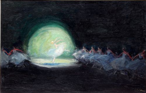 Oil by Ethal Wane 'Prima Ballerina'