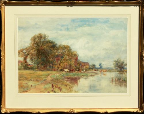 fig 1. Watercolour by Sir Ernest Albert Waterlow