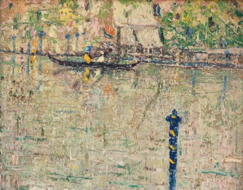 A Pair of Oil Venetian Scenes by D. Atherton Smith (Fl. Early 20th C)