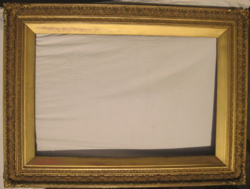 A Very Nice Large Victorian Gilt Picture Frame/ Mirror Circa 1860.
