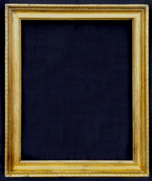 A Fine Gilt Gold Leaf Carved Wood Picture/mirror Frame.early 19th Century.