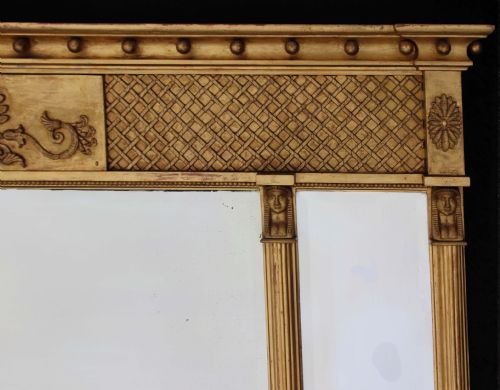 fig 1. A Fine good size Victorian Overmantle Mirror.