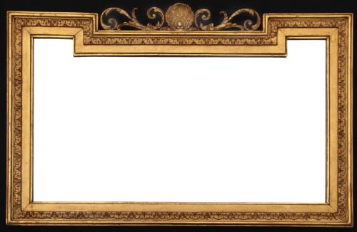 Good Victorian Gold Leaf Overmantel Mirror.