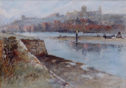 Frank Rousse. Watercolour of "Whitby".