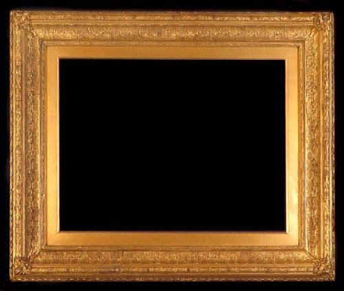 Good 19thc Gold Leaf Frame.picture Size: 18"X 24".