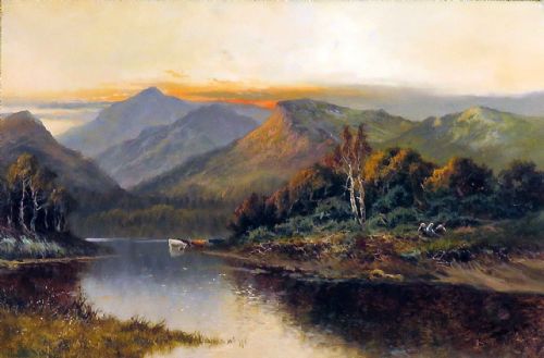 Daniel Sherrin. "The Conway". "Bettws Y-coed". Superb Pair.