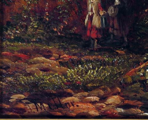 fig 2. Very good Joseph Mellor oil landscape.