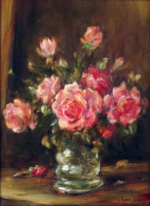 Good Owen Bowen. Still Life. "Roses".
