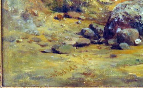 fig 3. John Wright Oakes. A.R.A. Superb large oil. 