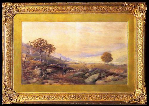 "Horland Moor, Ilkley". Large W/c by William Took.