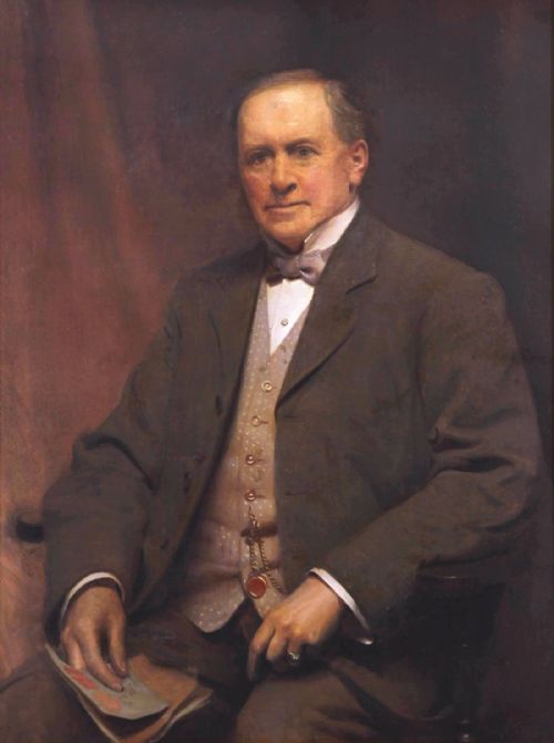 Ernest Townsend. Large Oil Portrait.