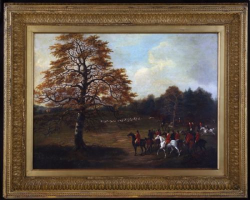 "Setting Off". John Dalby of York". Oil.