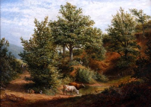Thomas Whittle Jnr. "Surrey Landscape". Good Oil.