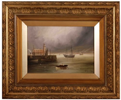 fig 1. Walter Meegan oil