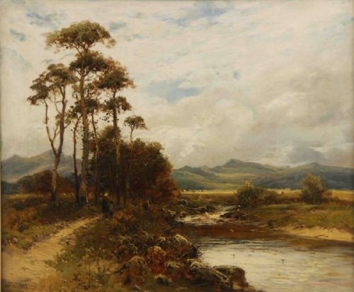 William Manners R.b.a. Good Oil "Cumbrian Landscape".