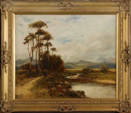 fig 1. William Manners R.B.A. good oil