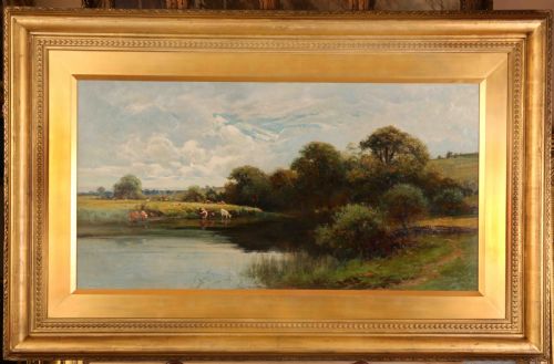 "Summer Landscape". Good Large Creswick Boydell Oil.