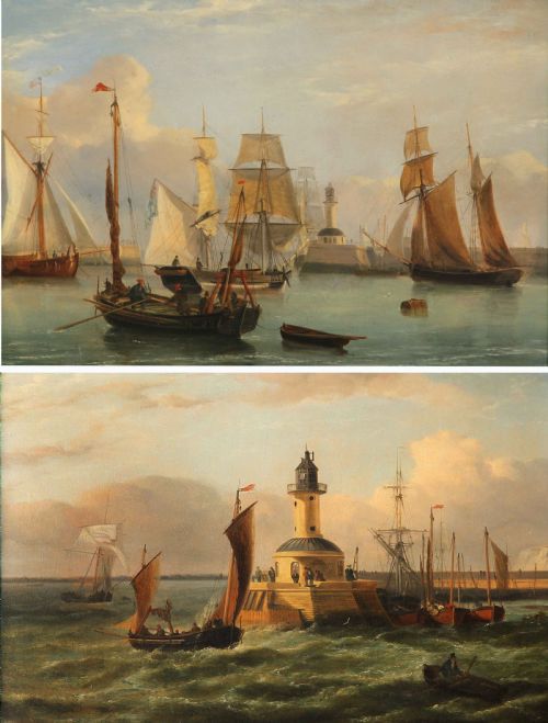 "Dutch Harbour" Oils. William Daniel Penny.