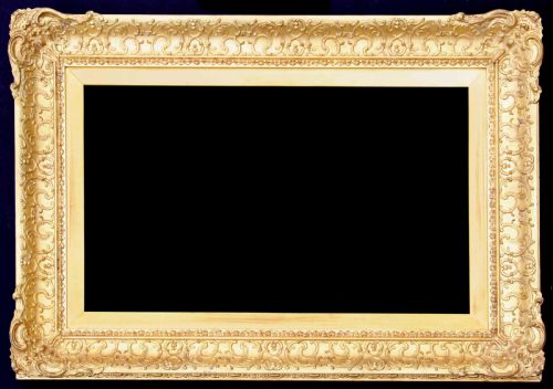 To Fit; 30"X 18" Painting. Victorian Gilt Gold Frame.