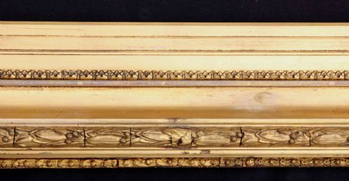 TO FIT 30X 25 PAINTING GOOD 19THC GOLD LEAF FRAME - ADDITIONAL PHOTO 2