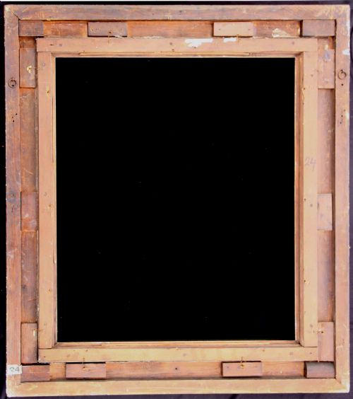 TO FIT 30X 25 PAINTING GOOD 19THC GOLD LEAF FRAME - ADDITIONAL PHOTO 4