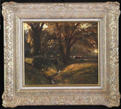 Herbert Royle. "Near Nesfield". Landscape Oil Painting.
