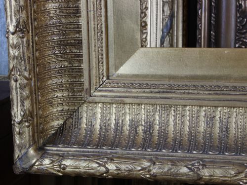 TO FIT PAINTINGMIRROR 24X 40 19THC GILT GOLD LEAF FRAME - ADDITIONAL PHOTO 2