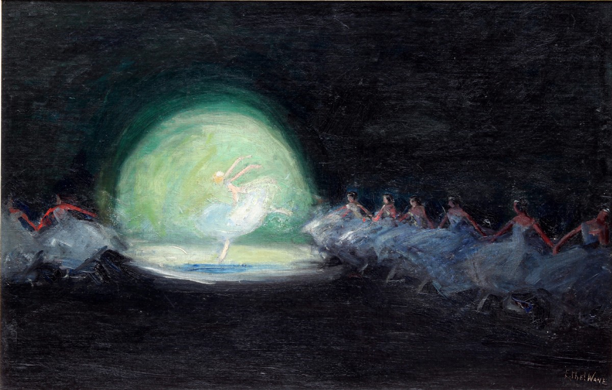 Oil by Ethal Wane 'Prima Ballerina'