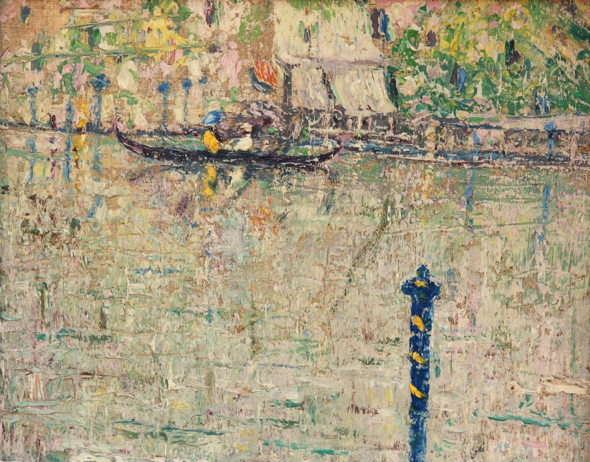 A pair of oil Venetian scenes by D. Atherton Smith (Fl. Early 20th c)