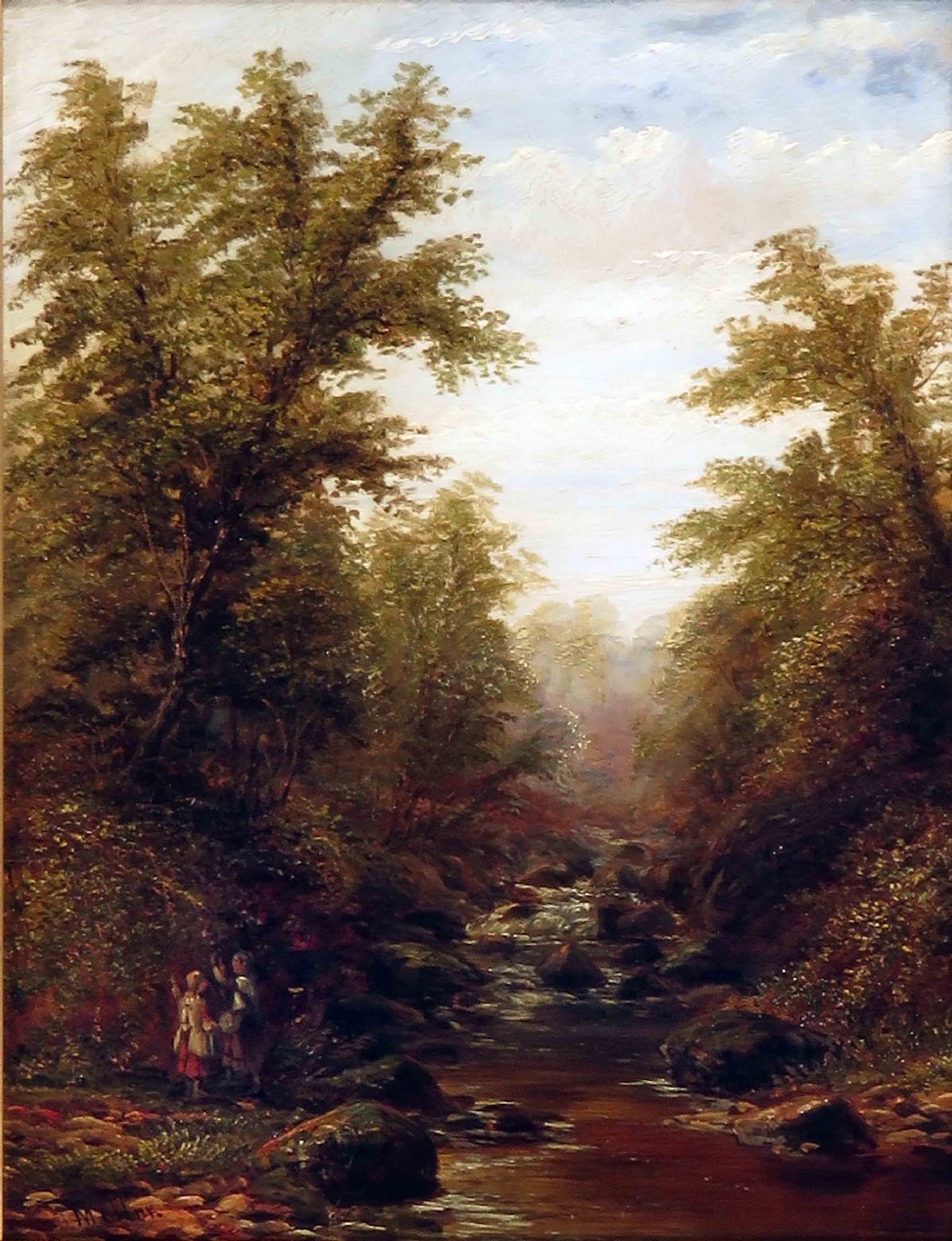 Very good Joseph Mellor oil landscape.